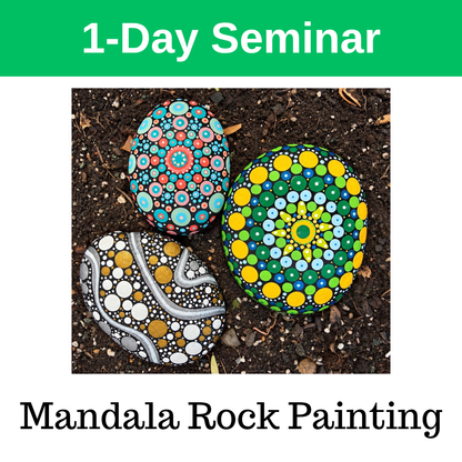 Mandala Rock Painting