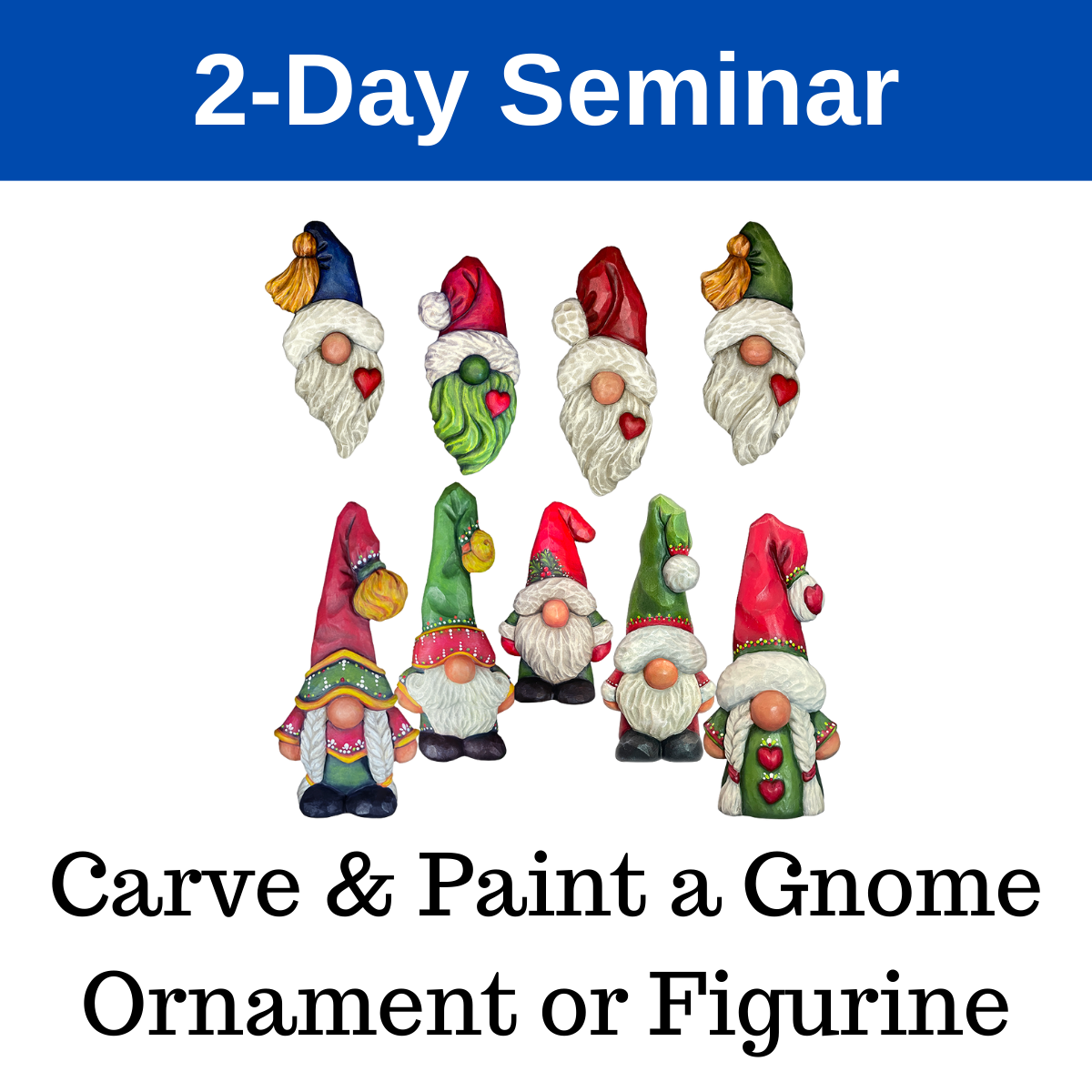 Carve and Paint a Gnome Ornament