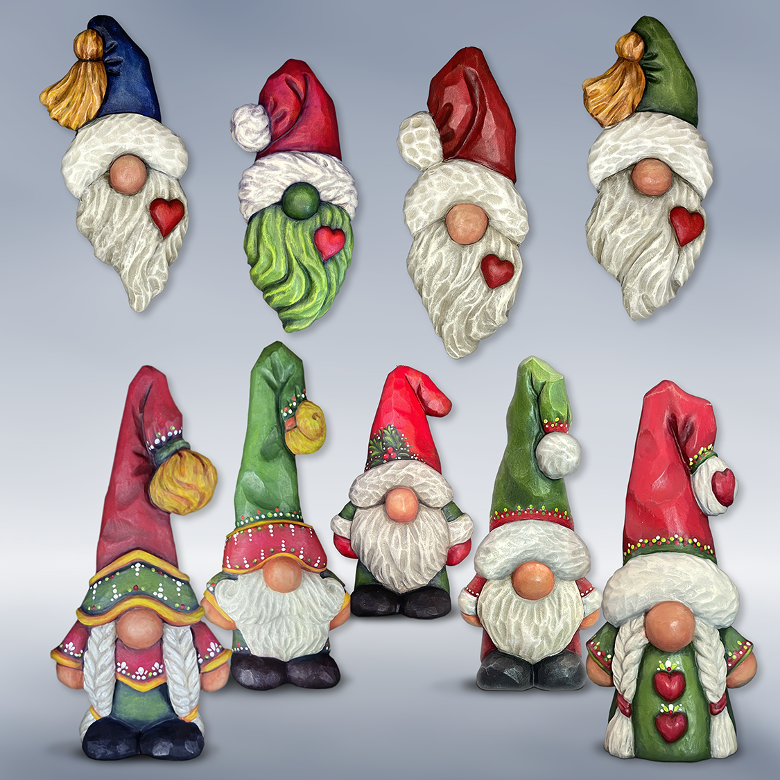 Carve and Paint a Gnome Ornament