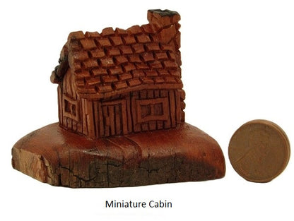 Cottonwood Bark House or Miniature Cabin - 1-day Seminar