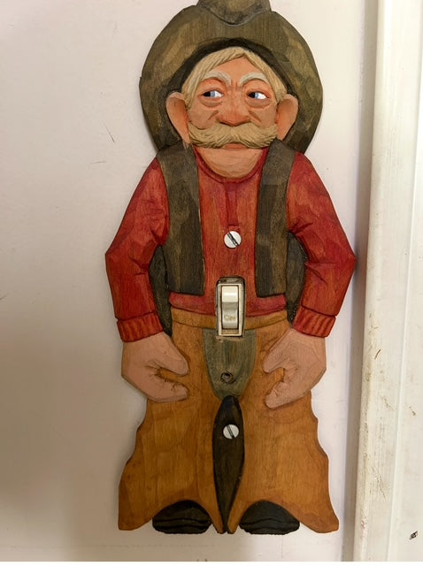 Cowboy Light Switch