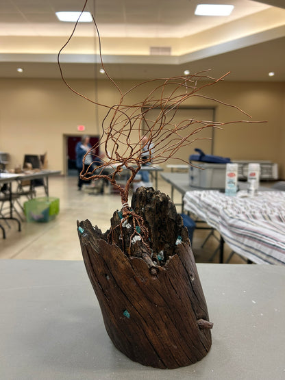 Copper Wire Tree