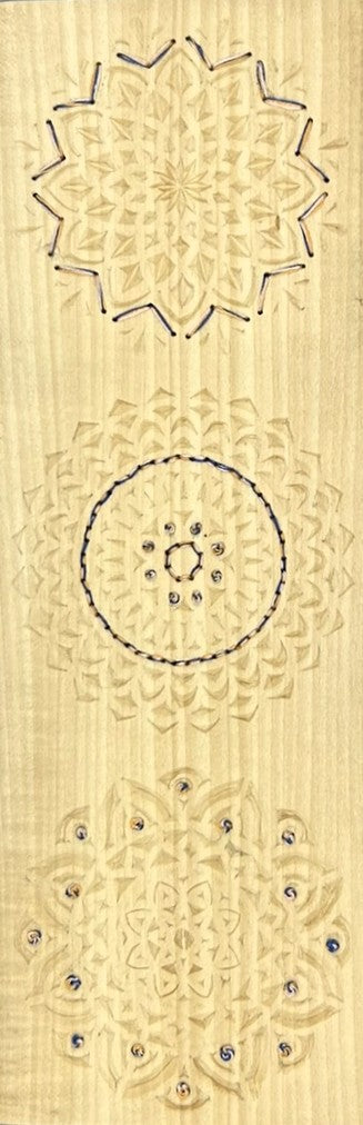 Chip Carving & Embroidery Fusion