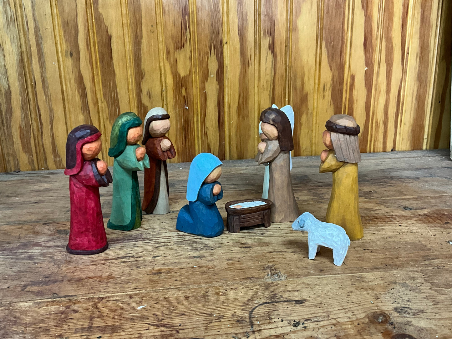 Stylized Nativity