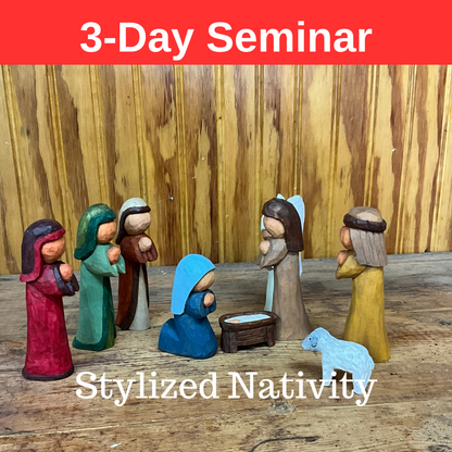 Stylized Nativity