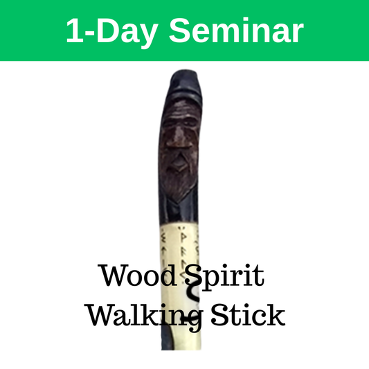 Wood Spirit Walking Stick